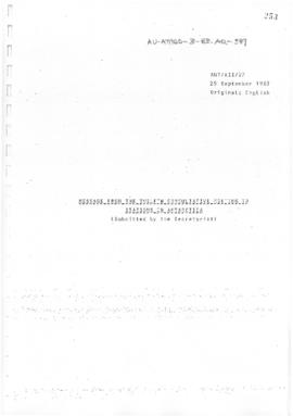 Twelfth Antarctic Treaty Consultative Meeting (Canberra) Working paper 24 Addendum 1 "(Draft...