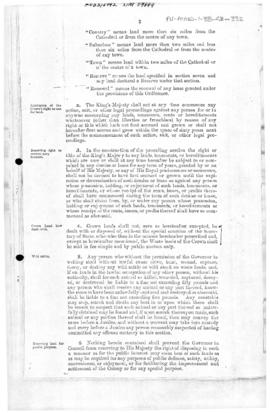 Falkland Islands, Land Ordinance, no 9 of 1903