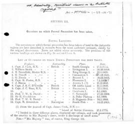 United Kingdom, Occasions on which formal possession has been taken