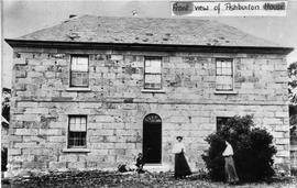 Front view of Ashburton House, Claremont