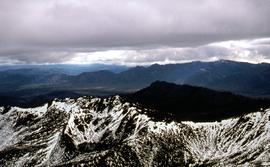 Denison Range covered in snow