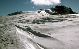 Sastrugi on Naturalist Peak