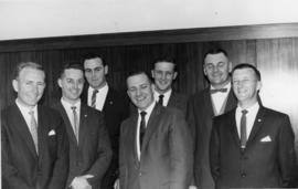 Smiling group of men