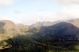 Mount Geyron from Cathedral Mountain