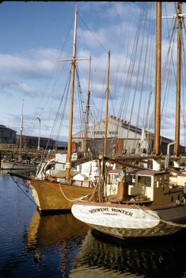 Derwent Hunter and Premier at Hobart docks