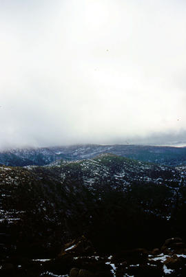 Low cloud over Mount Bridges