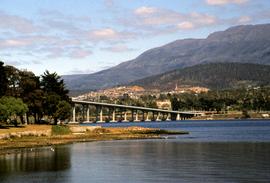 Derwent River and Tasman Bridge