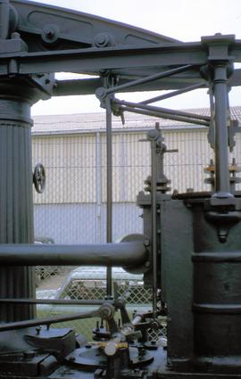 McNaught beam engine at works depot in Hobart 1967