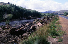 Aftermath of train crash at Woodbury