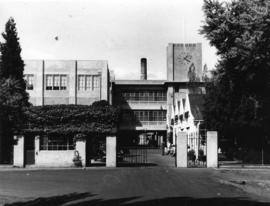 Entrance to Cadbury Factory