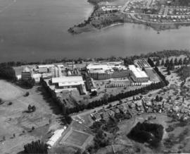 Cadbury factory from the air