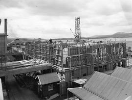 Block 7 of Factory under construction