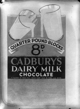 Advertisement for Cadbury's Dairy Milk Chocolate