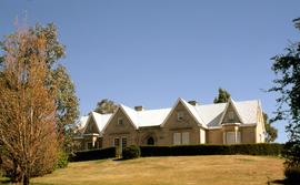 View of Clifton Priory atop Barrack Hill, Bothwell