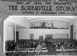 Management staff attending a screening of The Bournville Story