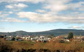 View of Bothwell in winter, 1981