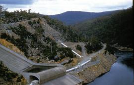 Downstream at Butlers Gorge Power Station