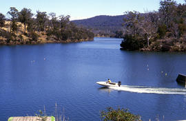 Boat on Lake Trevallyn