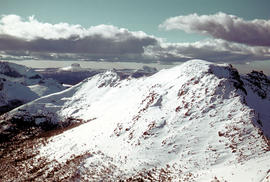 Snow cover on Mount Ossa