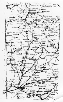 Map of Broken Hill and surrounds