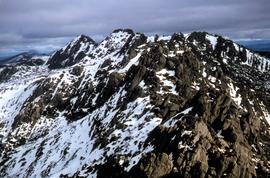 Aerial view of northern end of Denison Range