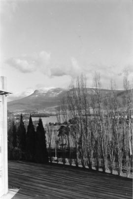 Snow covered Mount Wellington