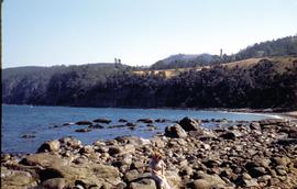 Beach at Taroona 1951