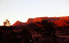 Sunrise at Cradle Mountain 1976