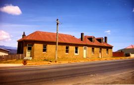 Stone cottages in disrepair