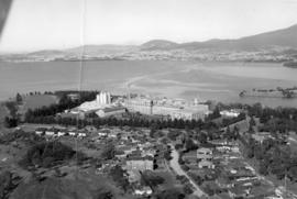 Cadbury factory and river