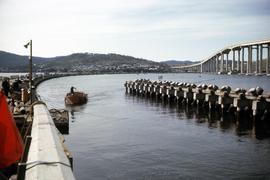 Hobart Bridge and Tasman Bridge