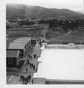 Employees leaving Cadbury Factory