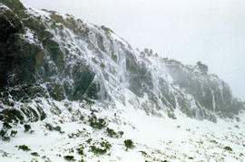 Ice formation near Herods Gate 1978