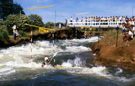 Kayak slalom paddler Jonathan Males