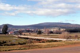 View of Clyde River Bridge, Bothwell, Tasmania