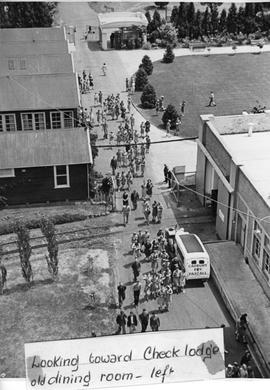 Group at Cadbury factory