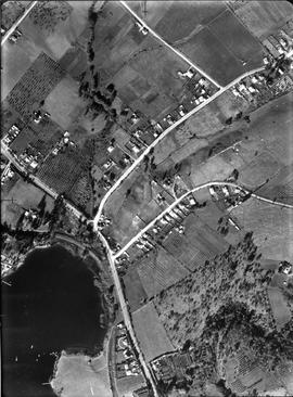 Aerial photograph of Cadbury area, Claremont.