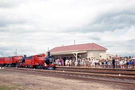 Centenary Train arrives at Westbury