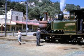 Mount Lyell No. 2 Abt locomotive at Queenstown