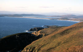 View of Cloudy Bay from East Cloudy Head