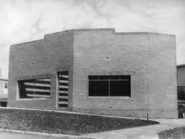 Empty brick building