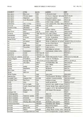 Index to Subjects and Places