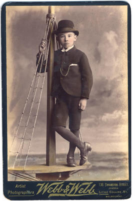 Studio photograph - Edmund Morris  Miller