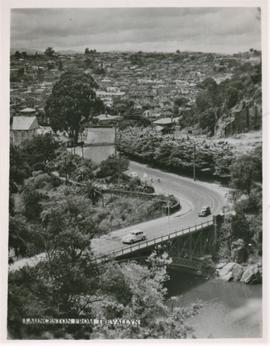 Launceston and Kings Bridge from Trevallyn