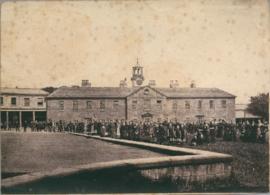 Photograph of right wing of Ackworth School