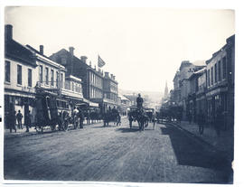 Elizabeth Street  outside C. Davis  Importer of English and American Hardware