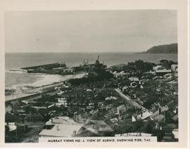 View of Burnie, showing pier