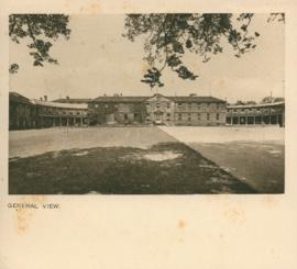 Photograph of a general view of the Ackworth School