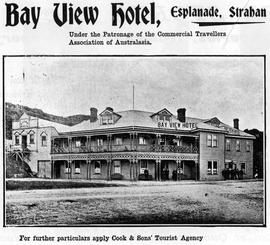 View of the Bay View Hotel, Strahan, Tasmania