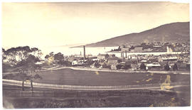 Hobart waterfront from the Queen's Domain